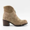 RILEY Light-sand Suede Boots.