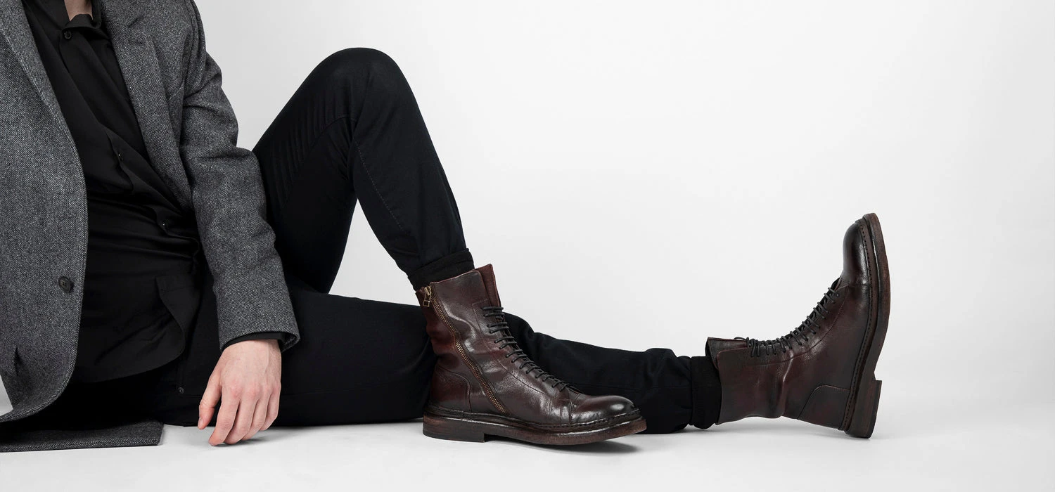 YORK Chestnut Welted Military Boots. 14 YORK Chestnut Welted Military Boots. - Image 14