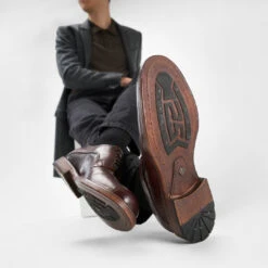 EYTON Raw-timber Derby Shoes. -Untamedstreet Shop 243088 SQ