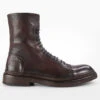 YORK Chestnut Welted Military Boots.