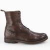 SLOANE Chocolate Commando Boots.