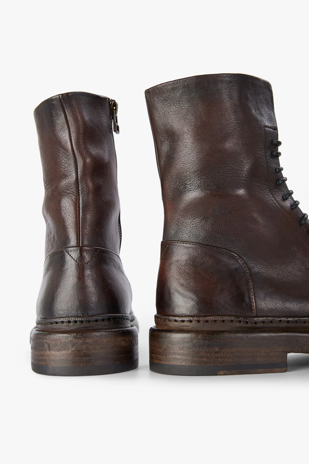 YORK Chestnut Welted Military Boots. 11 YORK Chestnut Welted Military Boots. - Image 11