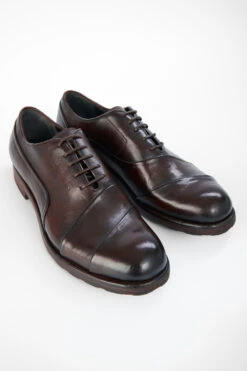 ASTON EDGE Chestnut Oxford Shoes. -Untamedstreet Shop 7774