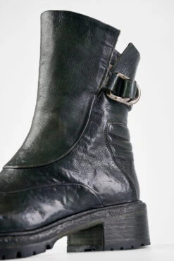 RADNOR Dark-green Buckle Bikers. -Untamedstreet Shop 8703