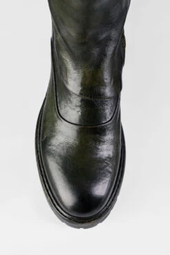 RADNOR Dark-green Buckle Bikers. -Untamedstreet Shop 8705