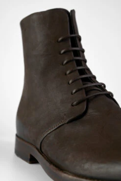 SLOANE Coffee Lace Up Boots. -Untamedstreet Shop 8739 2b9517ab 17e5 48f3 8cad df77677f989a