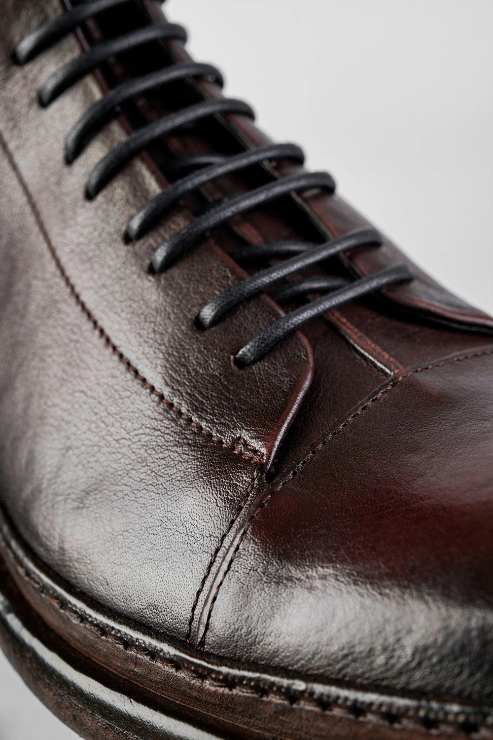 YORK Chestnut Welted Military Boots. 12 YORK Chestnut Welted Military Boots. - Image 12