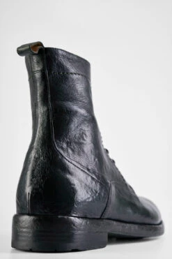 SLOANE Dark-green Commando Boots. -Untamedstreet Shop 9068