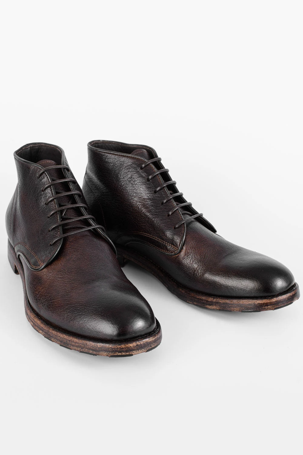 ASTON Cigar-brown High Chukka Boots. 2 ASTON Cigar-brown High Chukka Boots. - Image 2