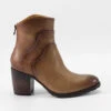 ASTON Mocha-brown Ankle Boots.