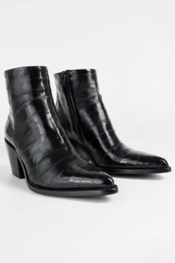 AUSTIN Onyx-black Texan Boots. -Untamedstreet Shop AUSTIN onyx black texan boots W2405369
