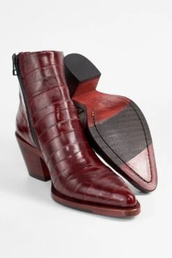 AUSTIN Passion-red Texan Boots. -Untamedstreet Shop AUSTIN passion red texan boots W2405424