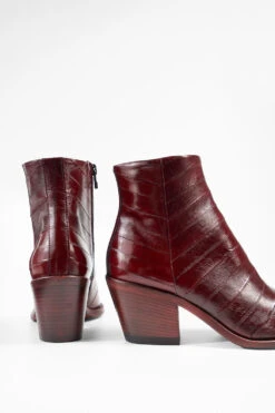 AUSTIN Passion-red Texan Boots. -Untamedstreet Shop AUSTIN passion red texan boots W2405748