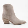 AUSTIN Misty-beige Suede Texan Boots.