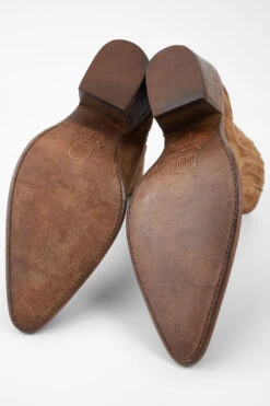 AUSTIN Sunset-tan Suede Hidden Chelsea Texan Boots. -Untamedstreet Shop AUSTINsunset tansuedetexanhiddenchelseaboots brown tan leather untamedstreet madeinitalySS14 03156