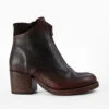 BERKELEY Terra-brown Ankle Boots.