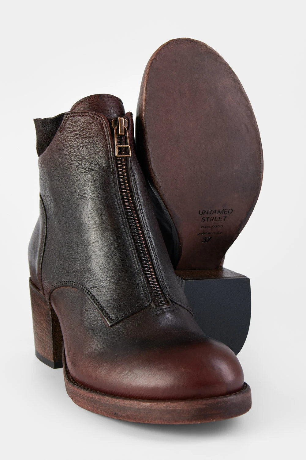 BERKELEY Terra-brown Ankle Boots. 2 BERKELEY Terra-brown Ankle Boots. - Image 2