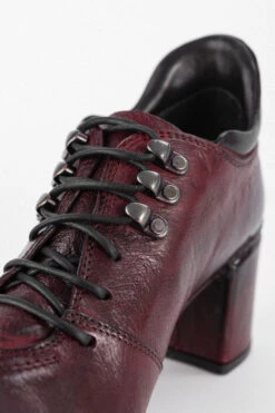 MADISON Bordeaux Lace Up Hiking Shoes. -Untamedstreet Shop BERKELEY women Lace up Shoe Bordeux Red 05 9118cade 8a99 49b5 ab1e 1fa777ff07e0