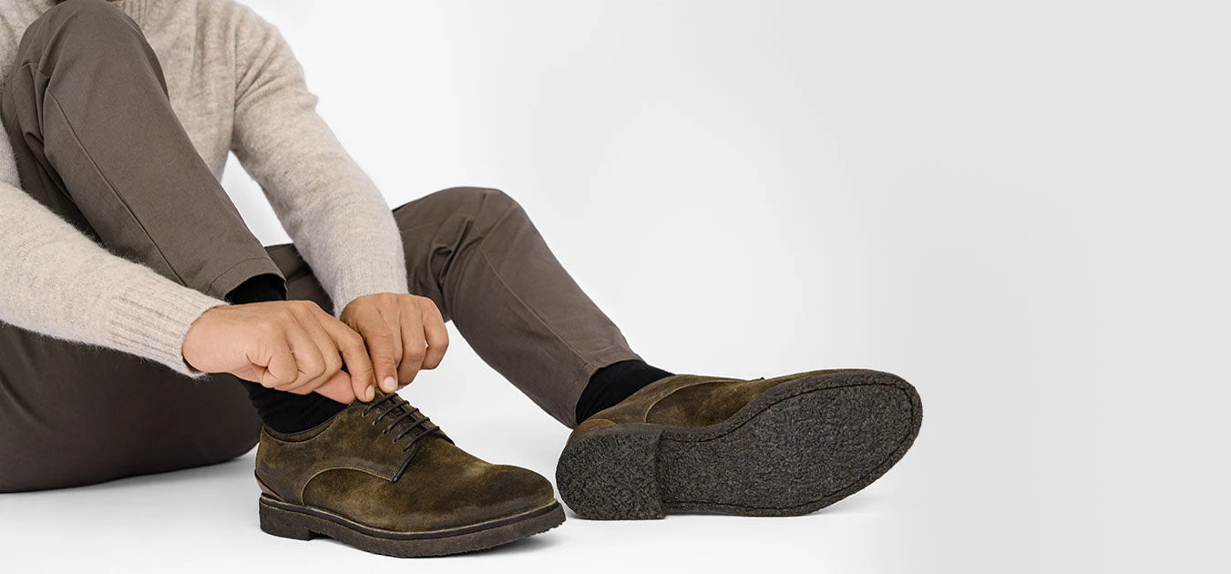 BROMPTON Tundra-brown Suede Derby Shoes. 12 BROMPTON Tundra-brown Suede Derby Shoes. - Image 12