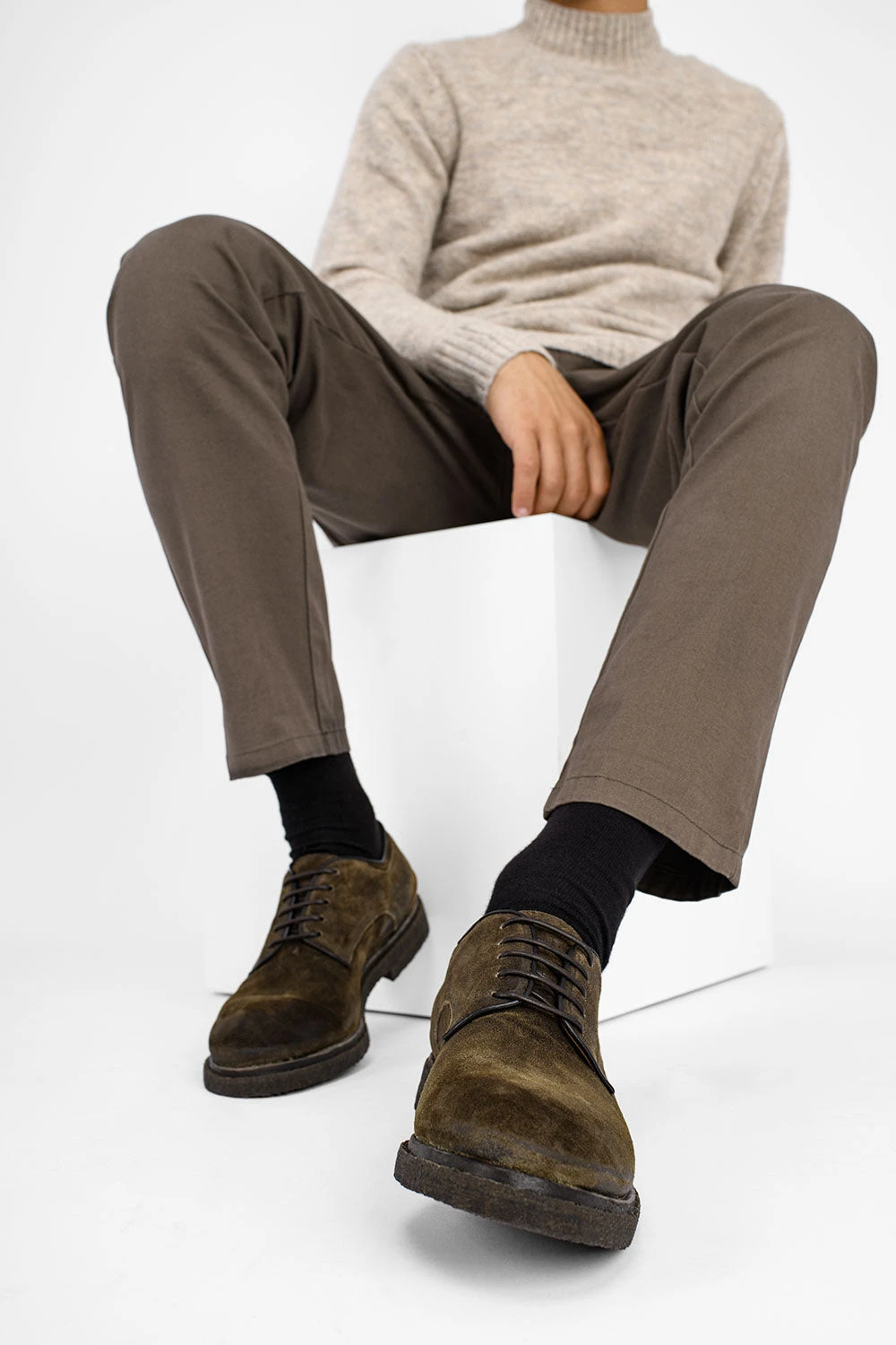 BROMPTON Tundra-brown Suede Derby Shoes. 11 BROMPTON Tundra-brown Suede Derby Shoes. - Image 11