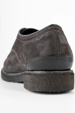 BROMPTON Lava-grey Suede Derby Shoes. 17 BROMPTON Lava-grey Suede Derby Shoes. -Untamedstreet Shop BROMPTONderbyshoes grey luxury suede leatherCapture0029 6