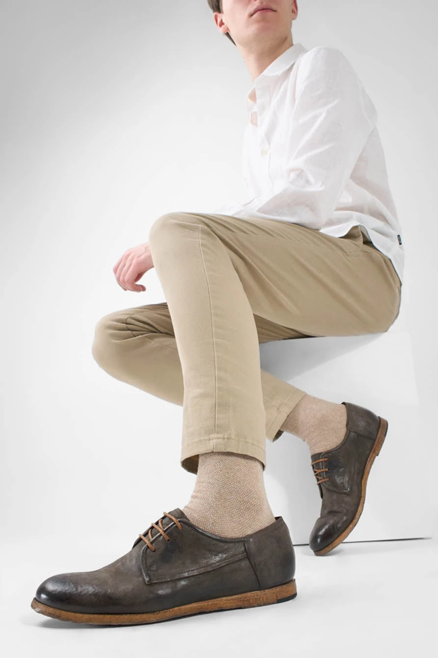 BRUCE Rugged-brown Derby Shoes. 5 BRUCE Rugged-brown Derby Shoes. - Image 5