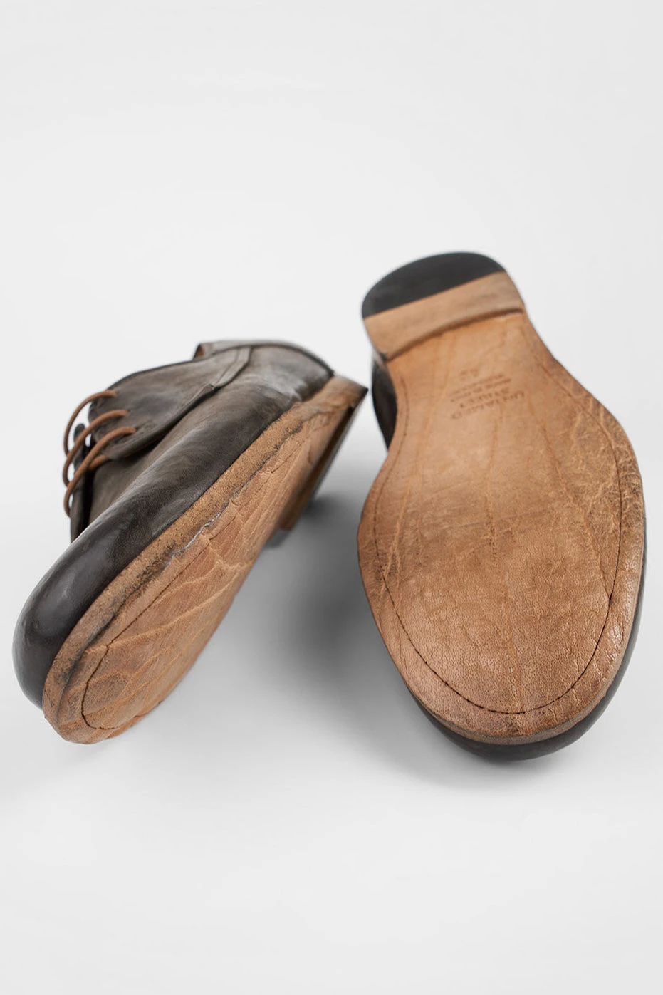 BRUCE Rugged-brown Derby Shoes. 2 BRUCE Rugged-brown Derby Shoes. - Image 2