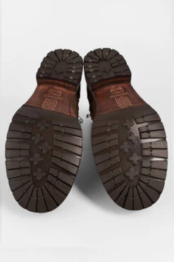 BURTON Tundra-brown Suede Ankle Boots. -Untamedstreet Shop BURTON men lace up boots tan brown luxury waxed suede distressed made in italySOLES01462