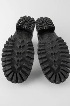 CAMDEN Tar-black Combat Boots. -Untamedstreet Shop CAMDEN men combat boots black luxury calf leather stonewashed made in italyCapture0076