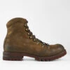 CAMDEN Tundra-brown Suede Combat Boots.
