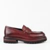 CAMDEN Red-berry Slip On Shoes.