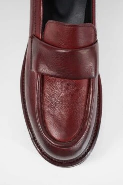 CAMDEN Red-berry Slip On Shoes. -Untamedstreet Shop CAMDEN red berry slip on shoes W2406086