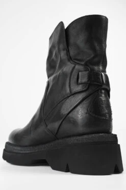 CROFT Urban-black Lightweight Bikers. 20 CROFT Urban-black Lightweight Bikers. -Untamedstreet Shop CROFT biker ultralight platform boots black leather W2406431