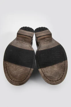 CURZON Husk-brown Derby Shoes. -Untamedstreet Shop CURZON men shoes derby brown luxury calf leather distressed made in italy8001