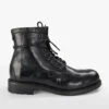CURZON Jet-black Military Boots.