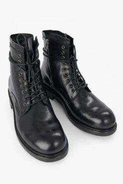 CURZON Jet-black Military Boots. 18 CURZON Jet-black Military Boots. -Untamedstreet Shop CURZON men boots military black luxury buffalo leather distressed made in italy7821 109e291e ebc3 4a1a 8013 873ee2b0dc2d