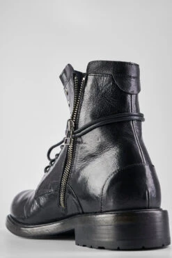 CURZON Jet-black Military Boots. 27 CURZON Jet-black Military Boots. -Untamedstreet Shop CURZON men boots military black luxury buffalo leather distressed made in italy8932 14ac83b8 07b8 45b0 a970 3138de407ad4