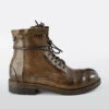 CURZON Husk-brown Military Boots.