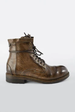 CURZON Husk-brown Military Boots.