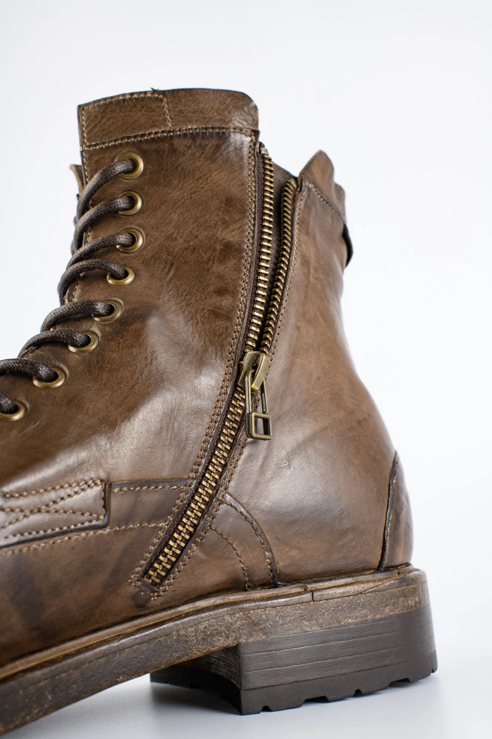 CURZON Husk-brown Military Boots. 5 CURZON Husk-brown Military Boots. - Image 5