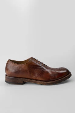 Untamedstreet Shop 28 ASTON Terra-brown Oxford Shoes.