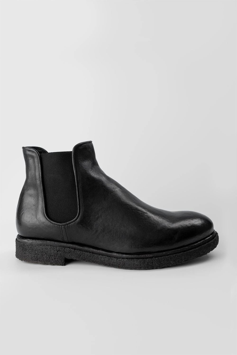 BROMPTON Charcoal-black Chelsea Boots. 1 BROMPTON Charcoal-black Chelsea Boots.