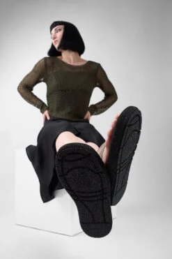 DEVON Off-white Metallic Lightweight Sandals. -Untamedstreet Shop DEVON off white metallic lightweight sandals LF SS25 02136