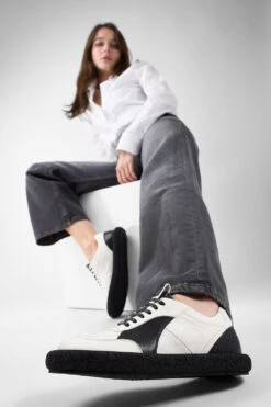 DEVON White-moon Lightweight Sneakers. 14 DEVON White-moon Lightweight Sneakers. -Untamedstreet Shop DEVON white moon lightweight sneakers LF SS25 01491 91d39537 c037 4dcf 9b33 7f377a29453b