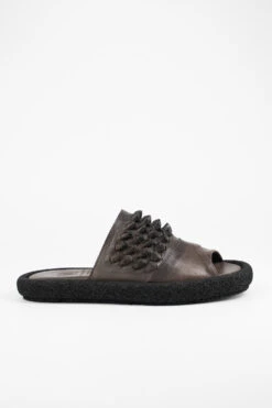 Untamedstreet Shop 16 DEVON Mocha-brown Knotted Lightweight Sandals.