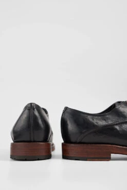 EYTON Imperial-black Derby Shoes. 24 EYTON Imperial-black Derby Shoes. -Untamedstreet Shop EYTON imperial black derby shoes leather made in italy untamed street BACK01220