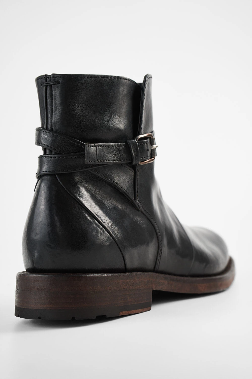 EYTON Imperial-black Laceless Ankle Boots. 5 EYTON Imperial-black Laceless Ankle Boots. - Image 5