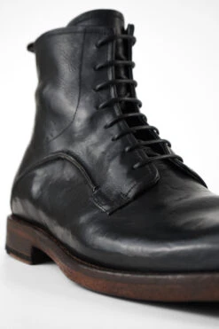 EYTON Imperial-black Military Boots. -Untamedstreet Shop EYTON imperial black military boots leather made in italy untamed street MACROS01841 06b63db8 fd04 418e 9bd3 2438d479a212