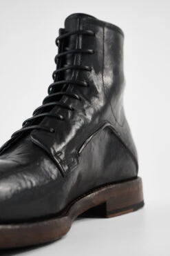 EYTON Imperial-black Military Boots. -Untamedstreet Shop EYTON imperial black military boots leather made in italy untamed street MACROS01845 89ac3bdd 0014 4339 85e5 245721a5b458
