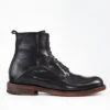 EYTON Imperial-black Military Boots.